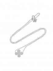 STERLING SILVER CLOVER NECKLACE